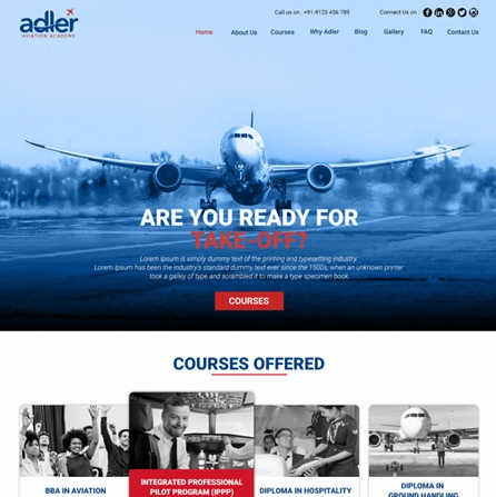 Techoriz - Client Adler aviation